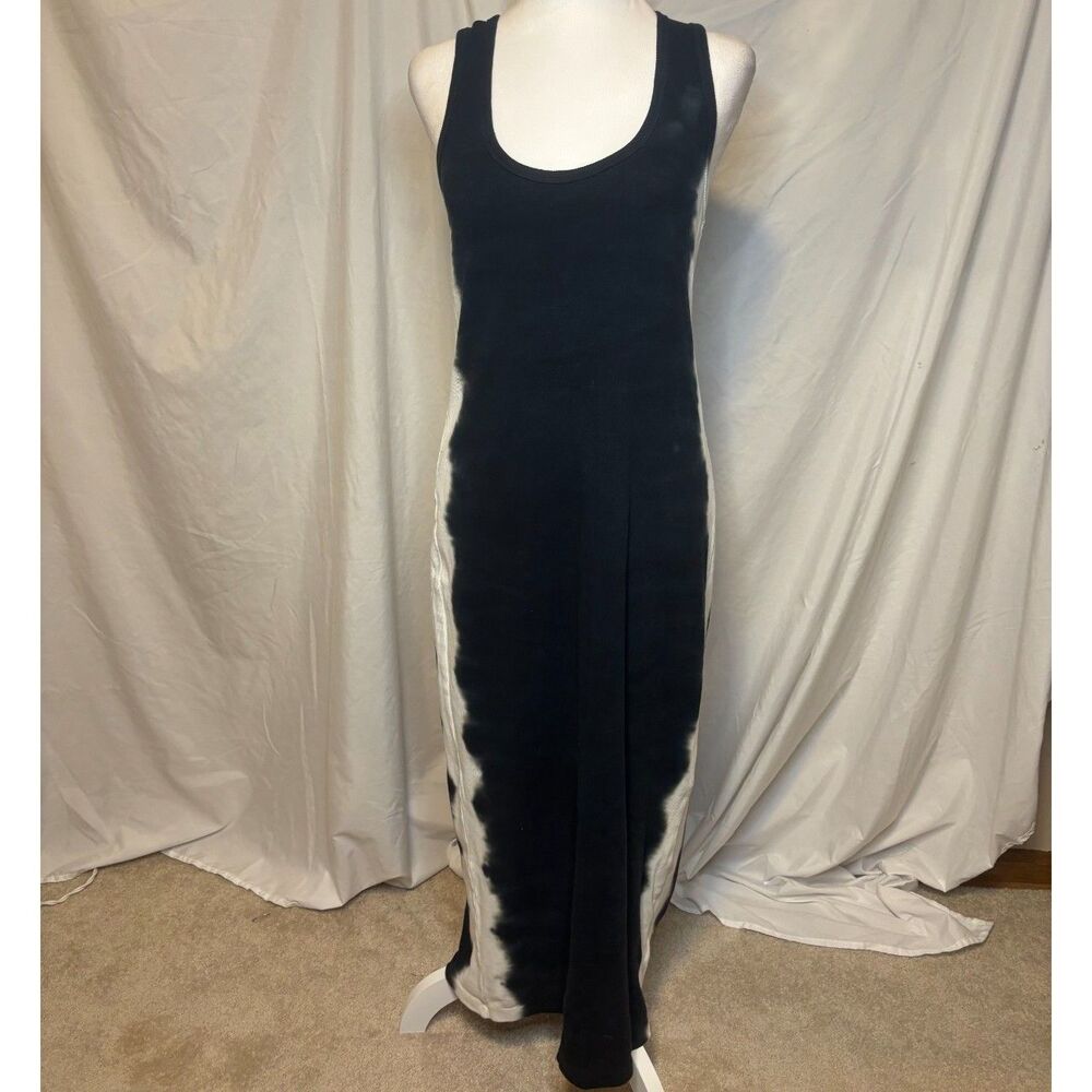 Marc New York Performance Stretch Tie Dye No Sleeve Maxi Long Dress Womens